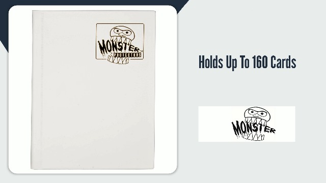 Amazon.com: Monster Binder - 4 Pocket Trading Card Album - Matte